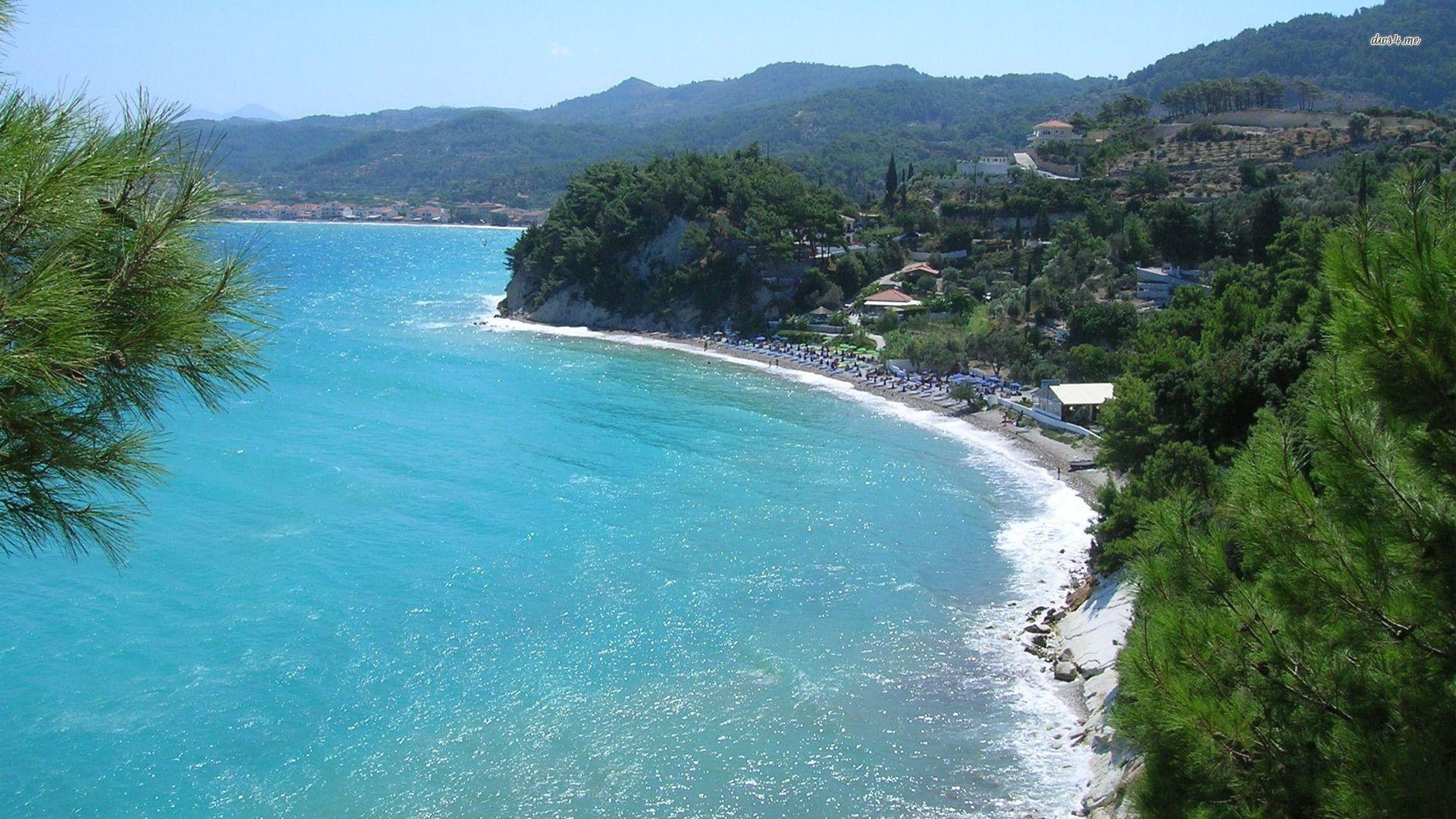 1920x1080 greece beaches. Samos, Greece wallpaper wallpaper - Beach wallpaper, Greece beach, Greece wallpaper