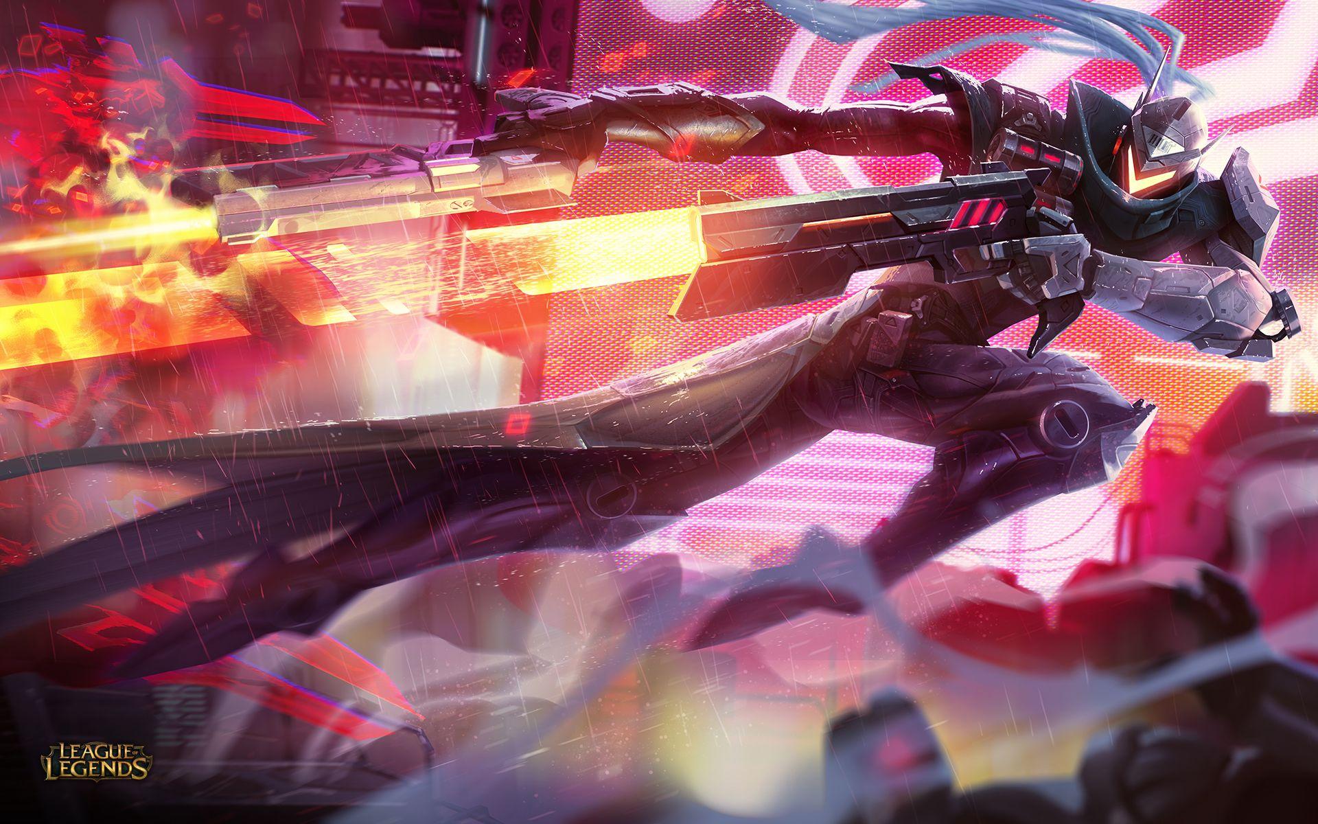 1920x1200 Project Lucian Skin Wallpaper of Legends Wallpaper