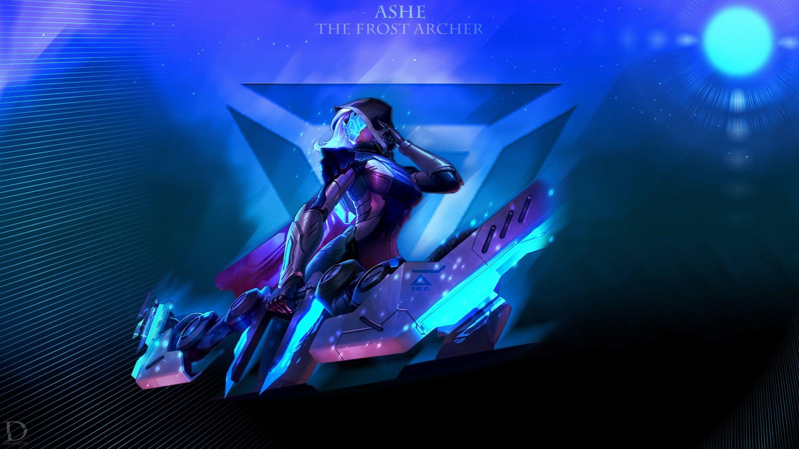 2560x1440 PROJECT: Ashe. Wallpaper & Fan Arts. League Of Legends