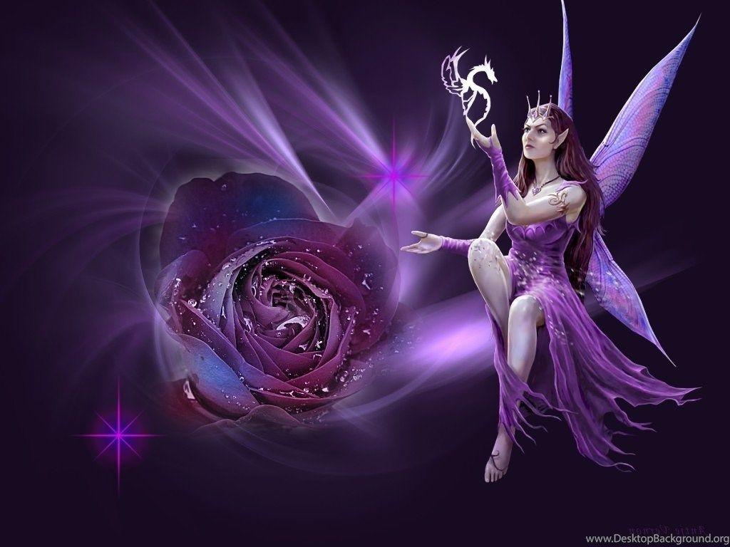 1024x768 Wallpaper Fairy In Purple Purp Abstract With 211865.6 1024x768. Desktop Background