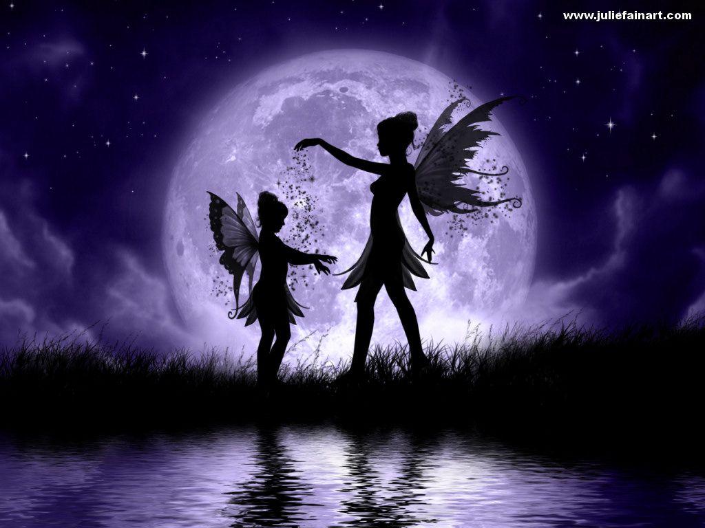 1024x768 Cool Fairy Background