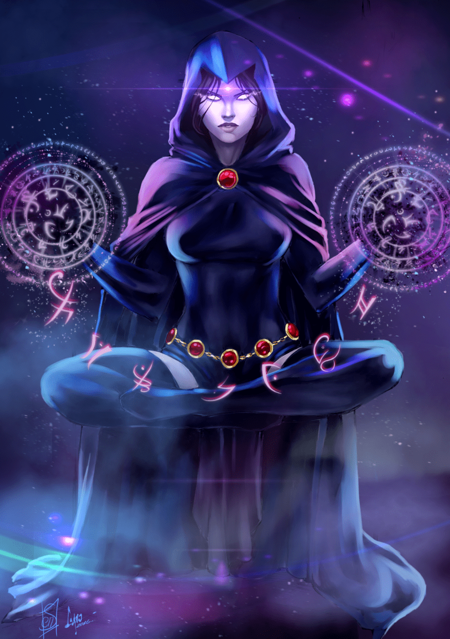 900x1278 Raven DC Wallpaper