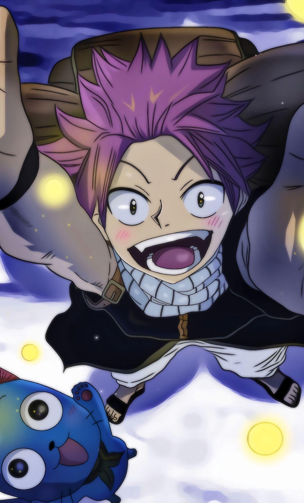 1280x2120 Download Natsu Dragneel, Fairy Tail, anime boy, artwork wallpaper, 1280x iPhone 6 Plus