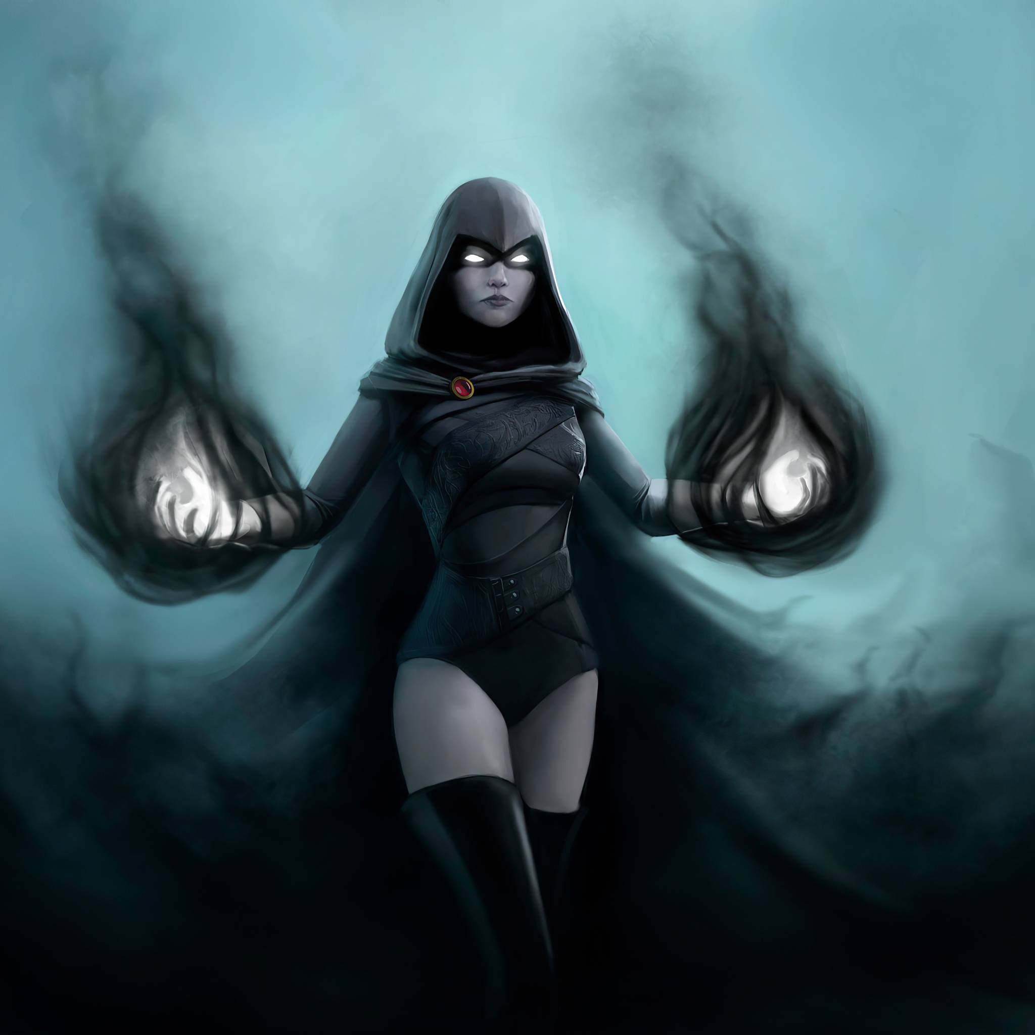 2048x2048 Raven DC Comic iPad Air Wallpaper, HD Superheroes 4K Wallpaper, Image, Photo and Background