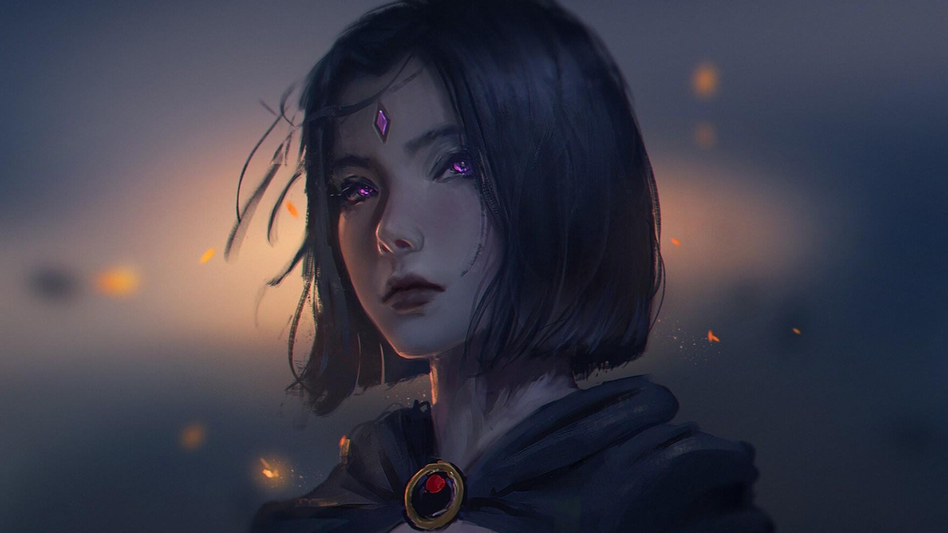 1920x1080 Raven DC Comic FanArt 2020 Wallpaper, HD Superheroes 4K Wallpaper, Image, Photo and Background
