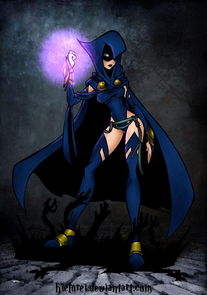 842x1200 Raven DC Wallpaper