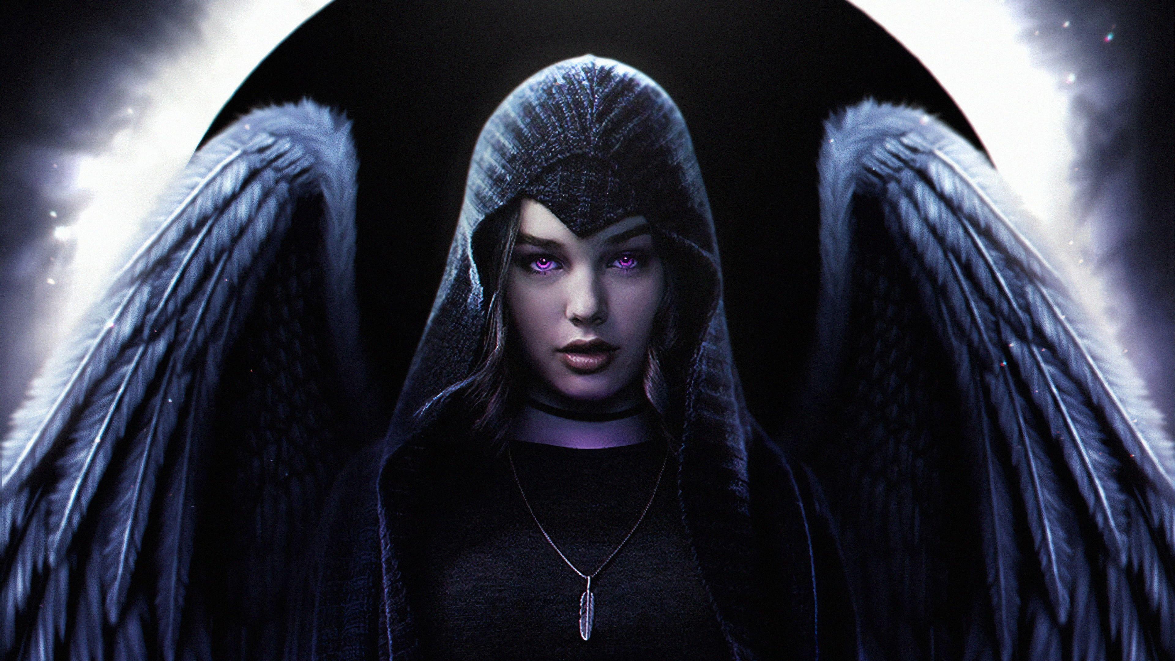 3840x2160 TV Show #Titans DC Comics Raven (DC Comics) Teagan Croft Titans (TV Show) #Wings K #wallpaper #hdwallpaper #desktop. Titans, Dc comics, Raven