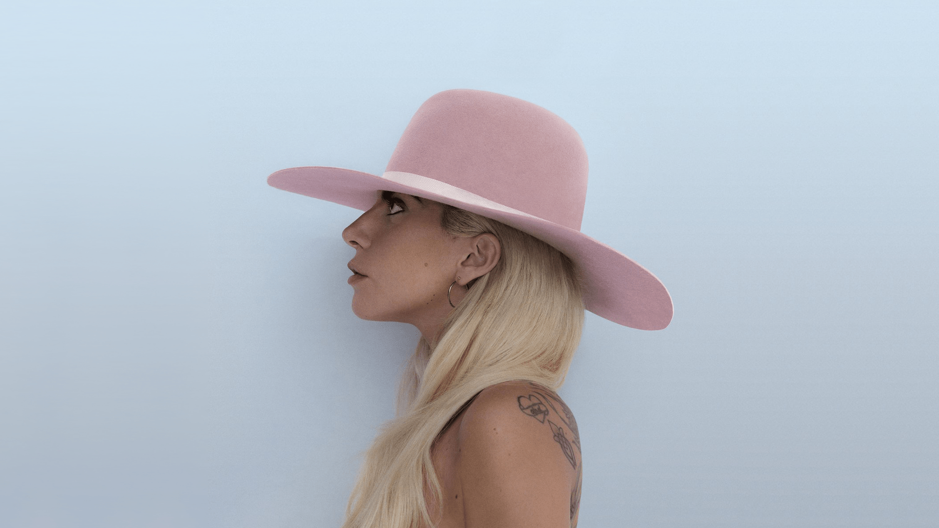 1920x1080 Desktop wallpaper of the album art for Joanne
