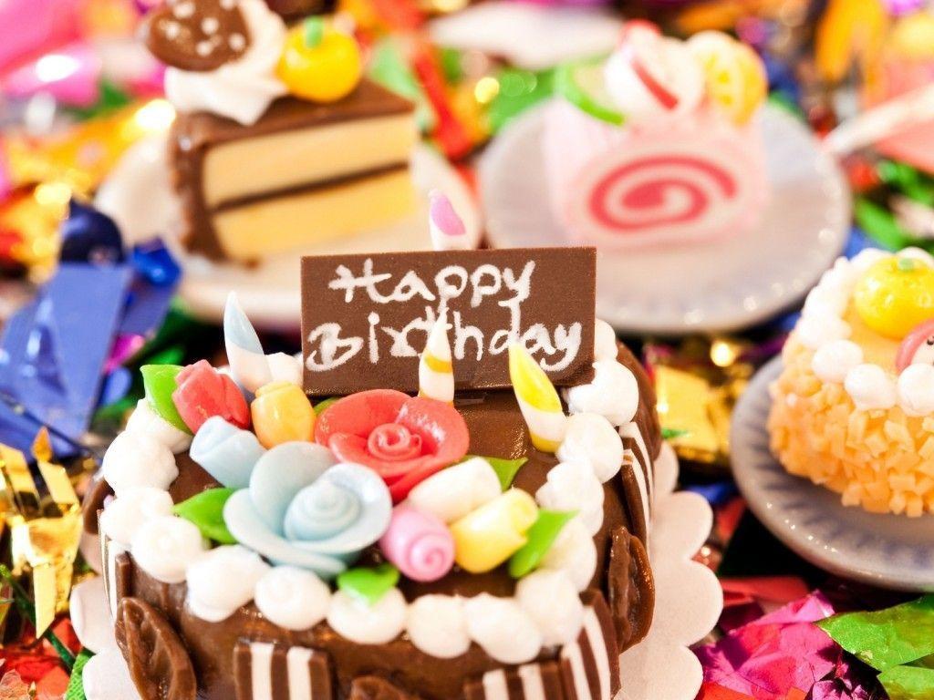 1024x768 Cute Birthday Wallpaper