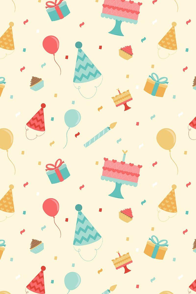 800x1200 birthday pattern. Birthday wallpaper, Happy birthday wallpaper, Scrapbook patterns