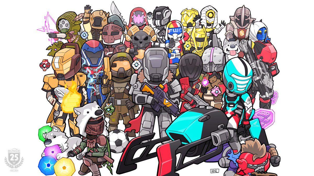 1200x675 Bungie Informer and mobile wallpaper for that sweet Destiny character poster!