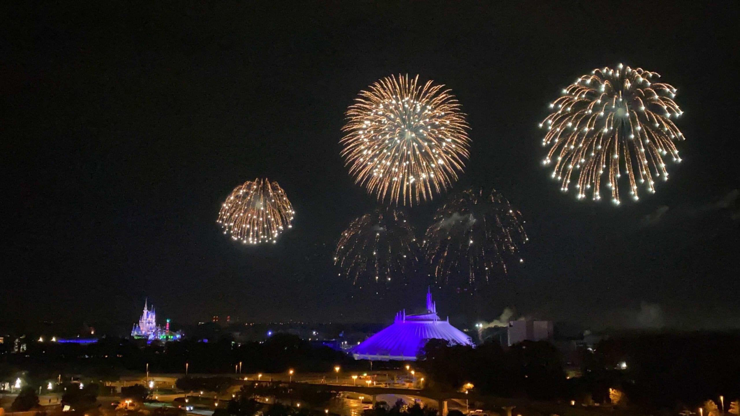 2560x1440 PHOTOS, VIDEO: Magic Kingdom Perimeter Fireworks Testing at Walt Disney World News Today