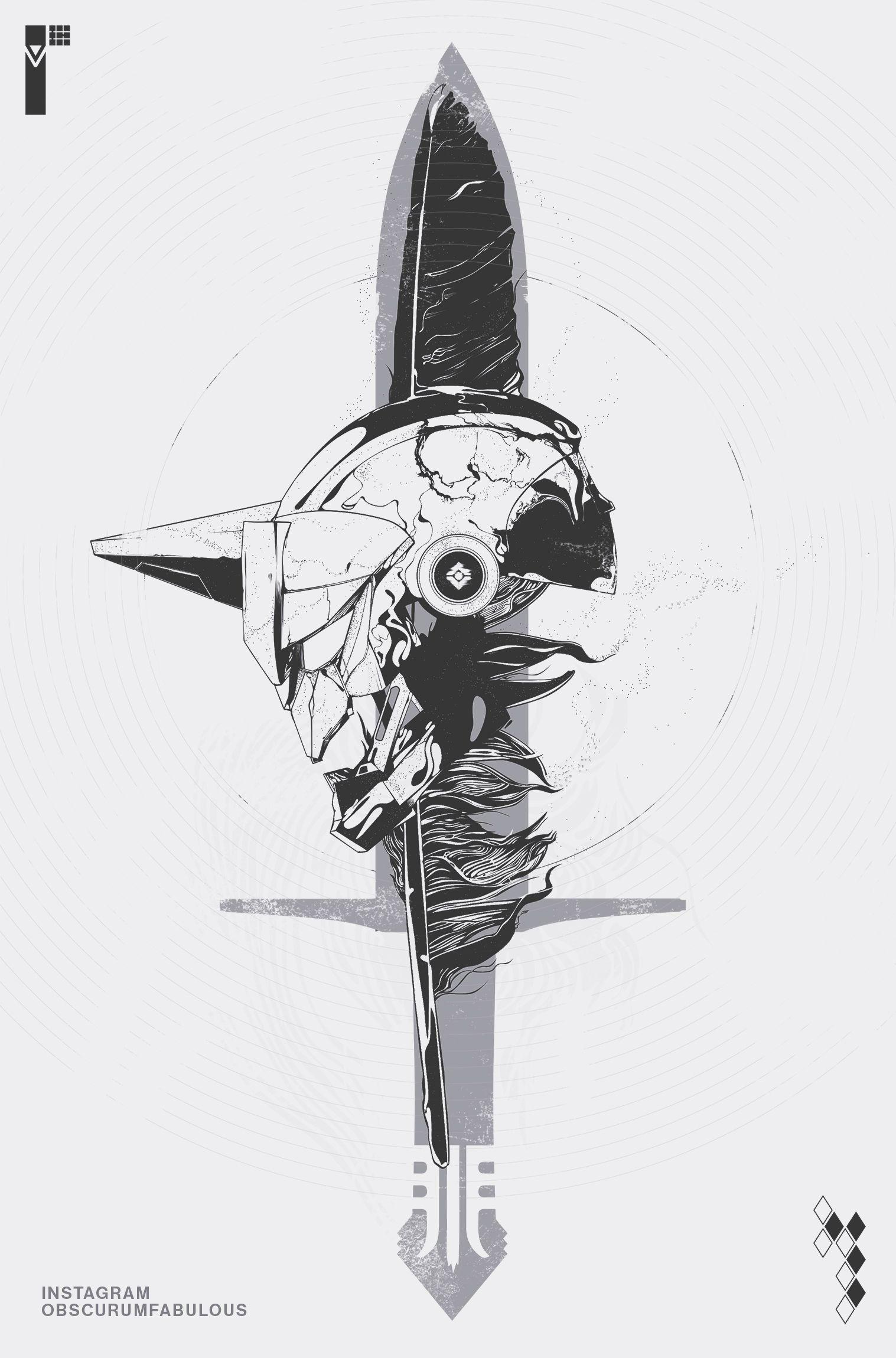 1517x2300 Destiny game, Destiny tattoo, Destiny bungie