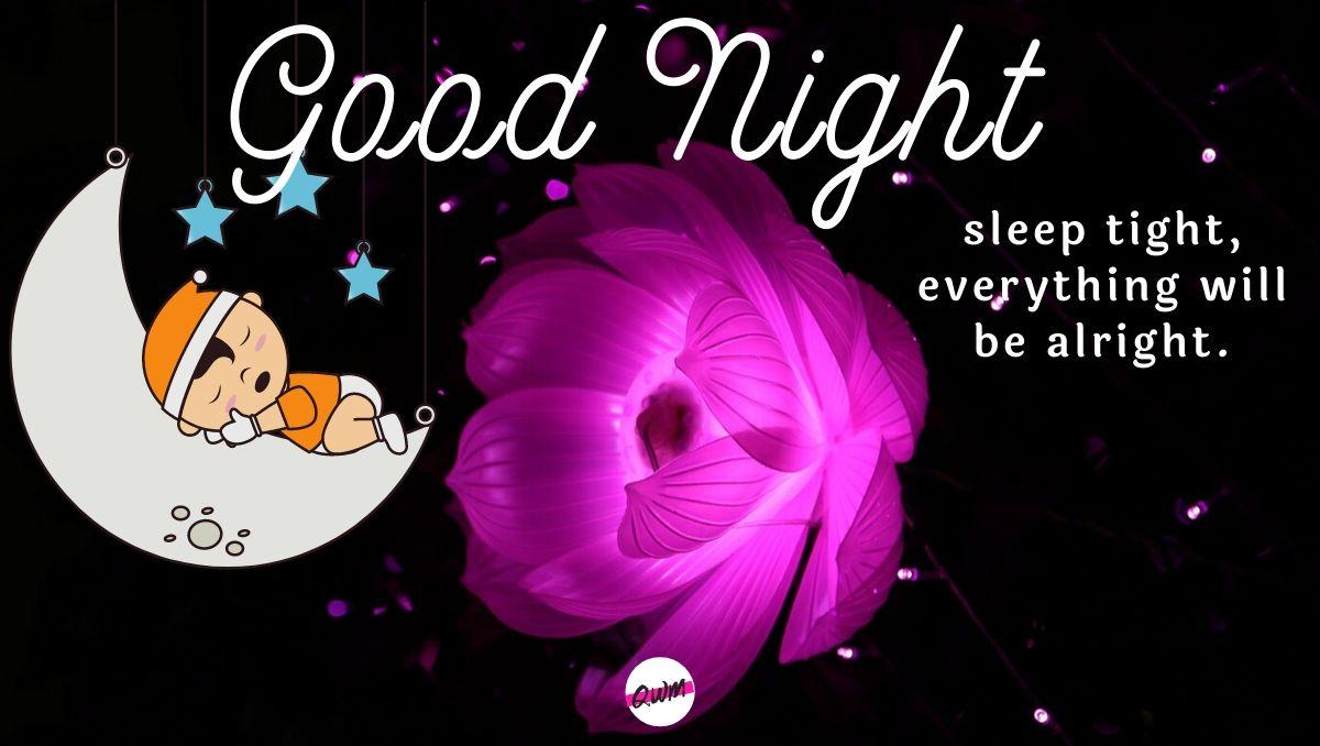 1200x678 Good Night Image With Flowers HD. Good Night Rose Photo