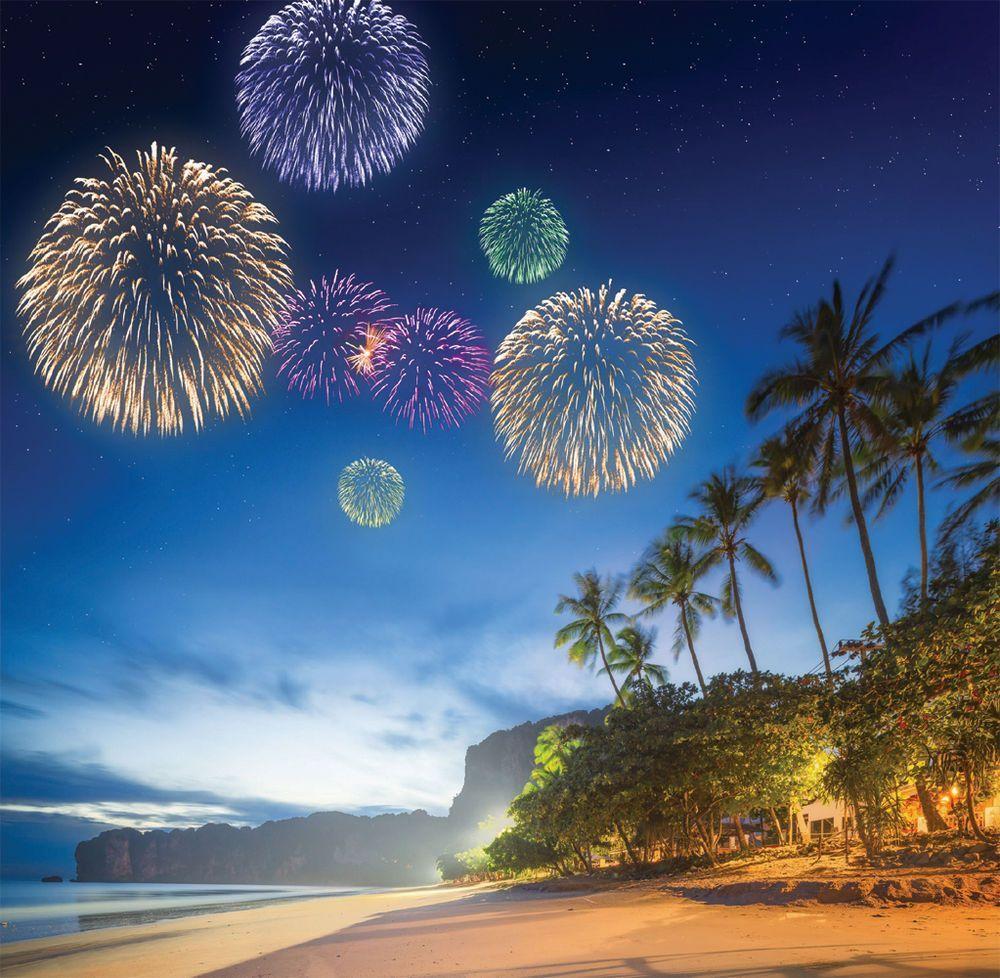 Beach Fireworks Wallpapers Top Free Beach Fireworks Backgrounds