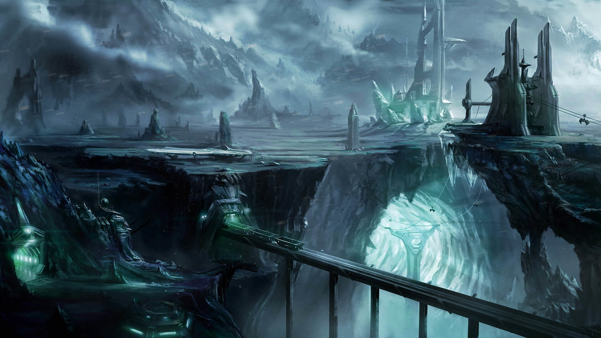 1920x1080 Black building digital wallpaper, ELEX, video games, artwork, digital art HD wallpaper