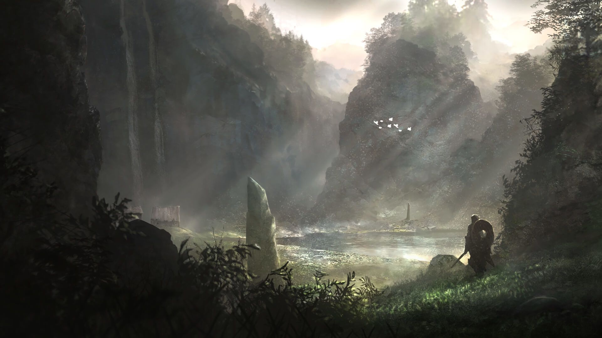 1920x1080 ELEX, Video games, Landscape, Fantasy art, Artwork, Digital art Wallpaper HD / Desktop and Mobile Background