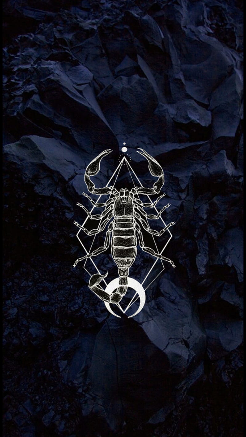 800x1423 Scorpio, zodiac, art, marble, cozy, HD phone wallpaper