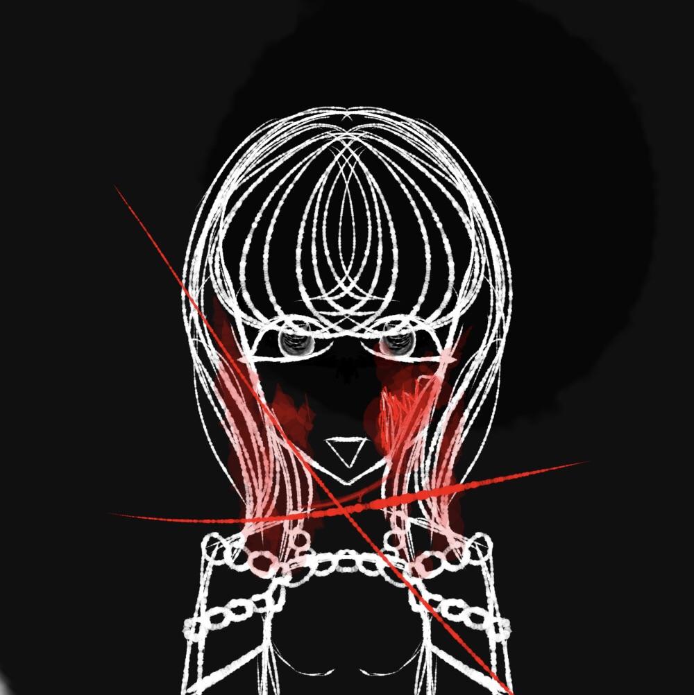1000x1002 I've been trying to improve my horror art style, any tips or opinions? (blood warning)