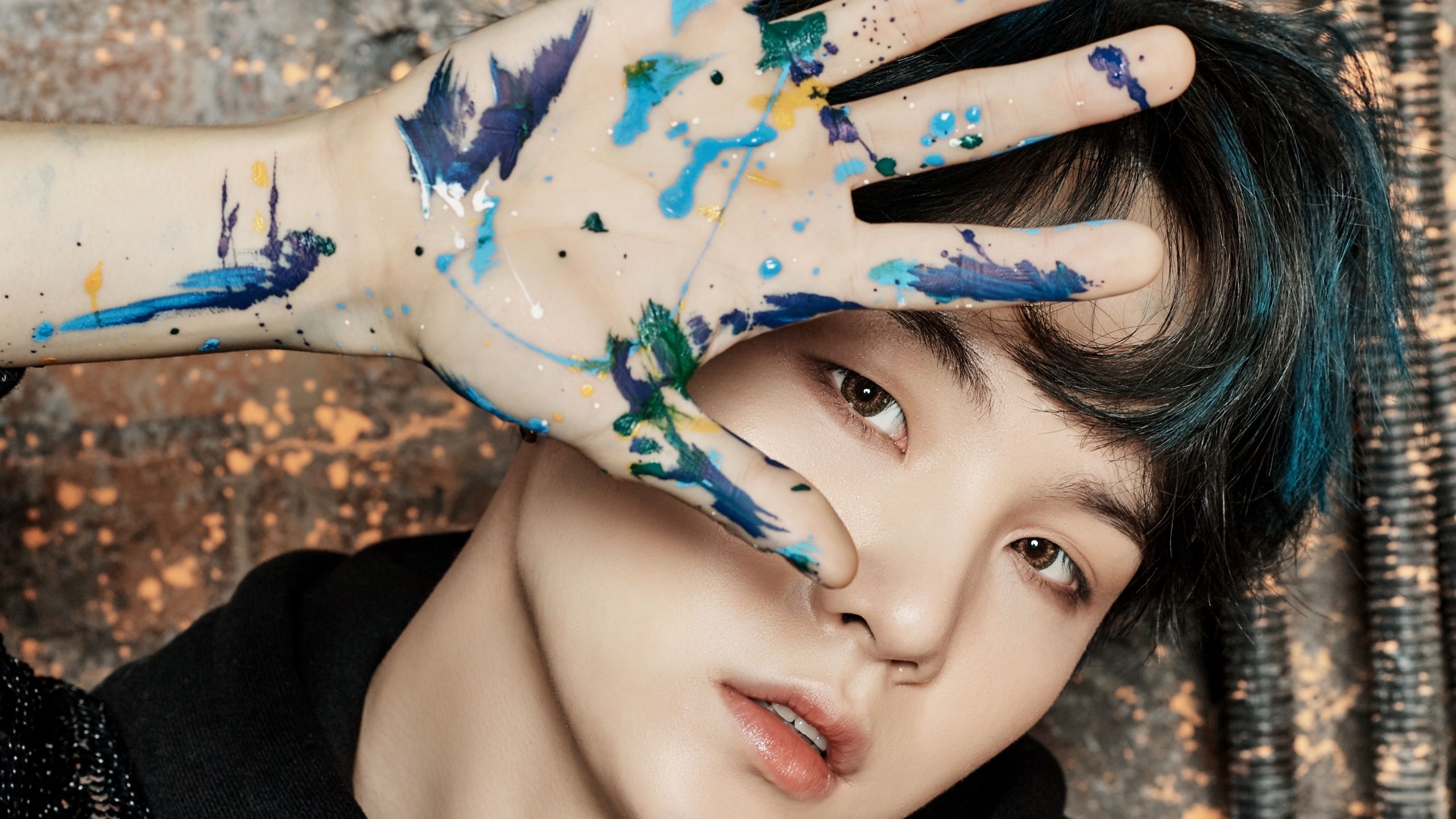 2560x1440 Suga (BTS) 4K Wallpaper for iPhone