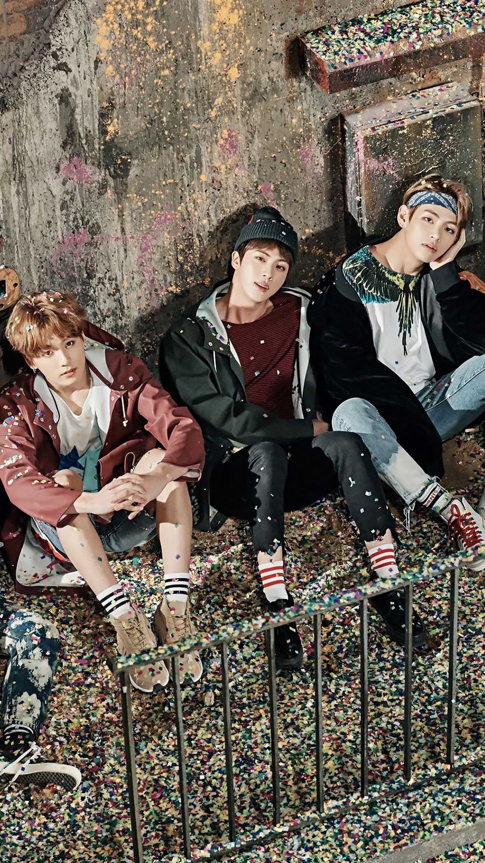 960x1707 BTS: J Hope, Jimin, Jin, Jungkook, RM, Suga Y V Wallpaper 2K For IPhone And Mobile Phone