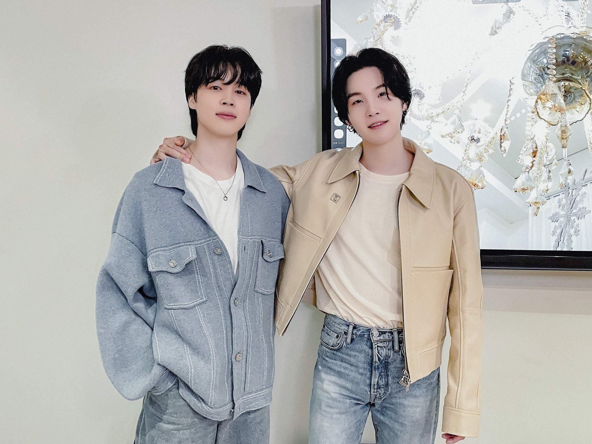 2048x1536 Today's Bangtan Jimin & Yoongi on DdeunDdeun an Excuse