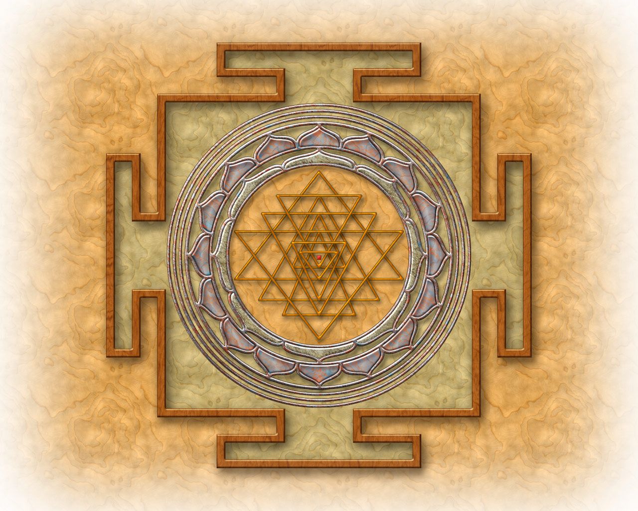 1280x1024 Om Shri Chakravasinyai Namaha