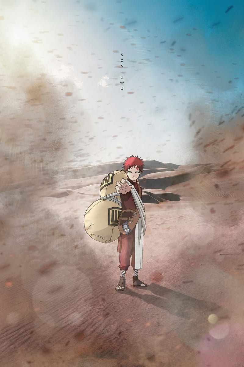 800x1200 GAARA, anime, anime, gaaraofthesand, gaara, naruto, naruto shippuden, narutoshippudenwallapaper, HD phone wallpaper
