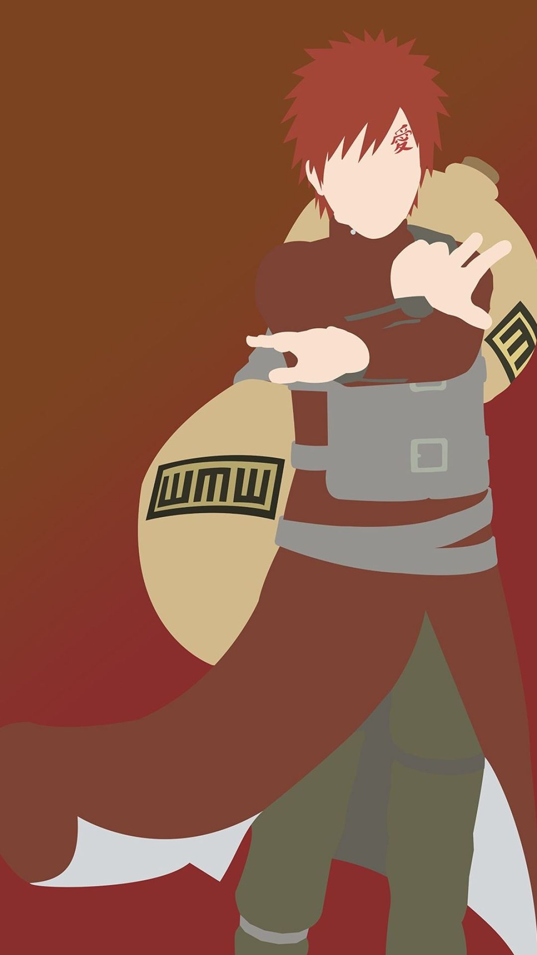 1080x1920 Gaara Wallpaper