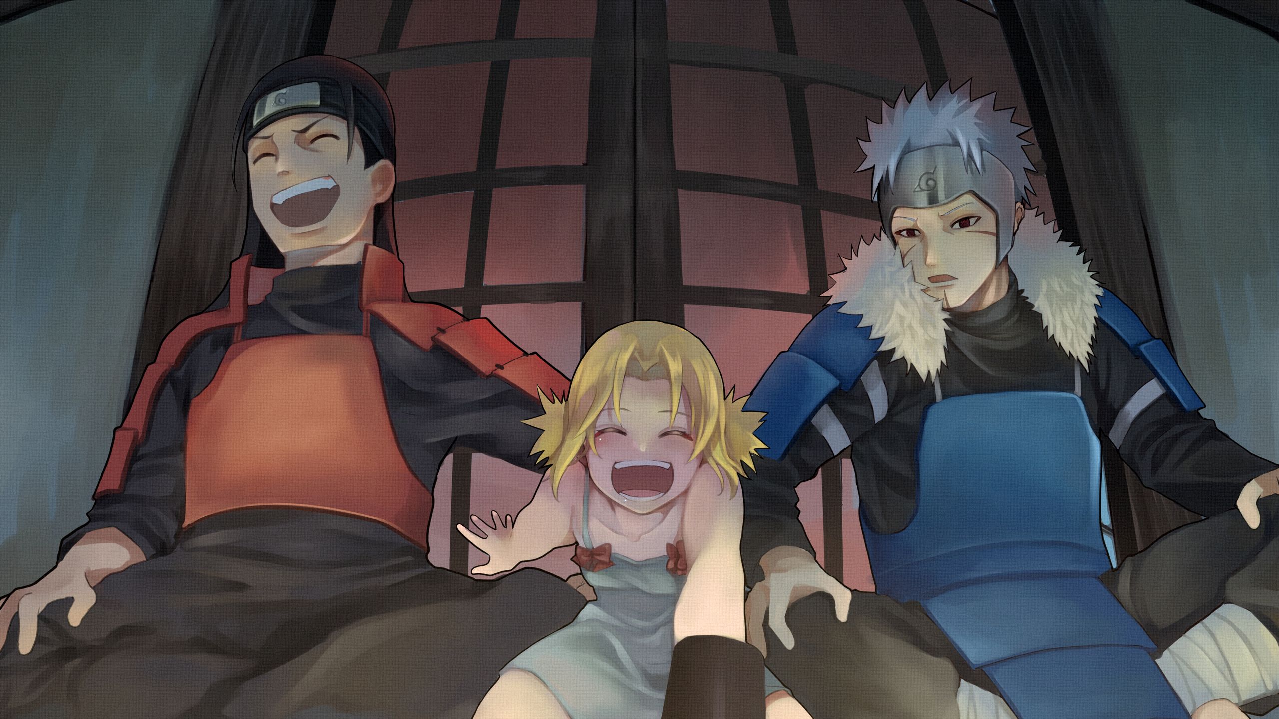 2560x1440 Hashirama Senju Tobirama Senju Tsunade HD Naruto Wallpaper