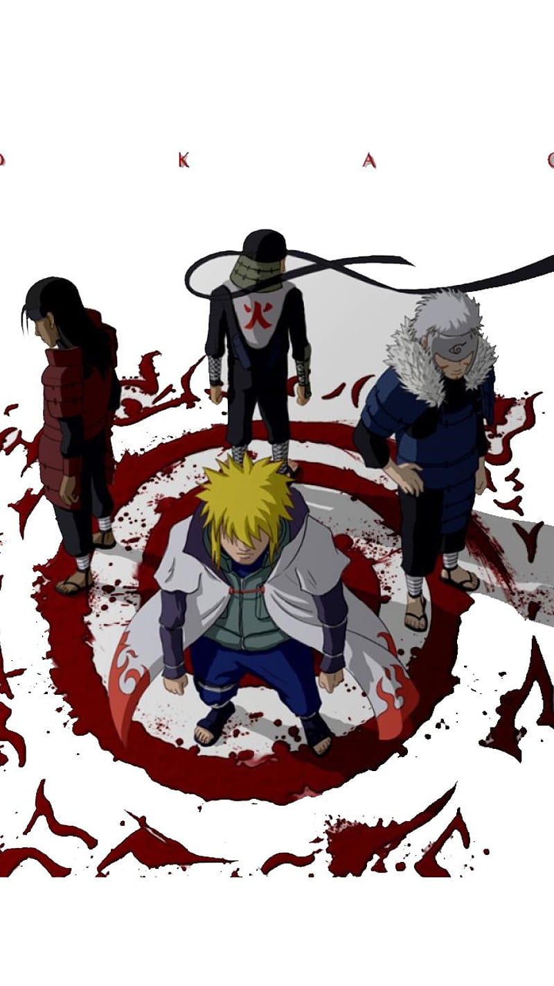 800x1422 Hokage, hashirama, hiruzen, minato, tobirama, HD phone wallpaper
