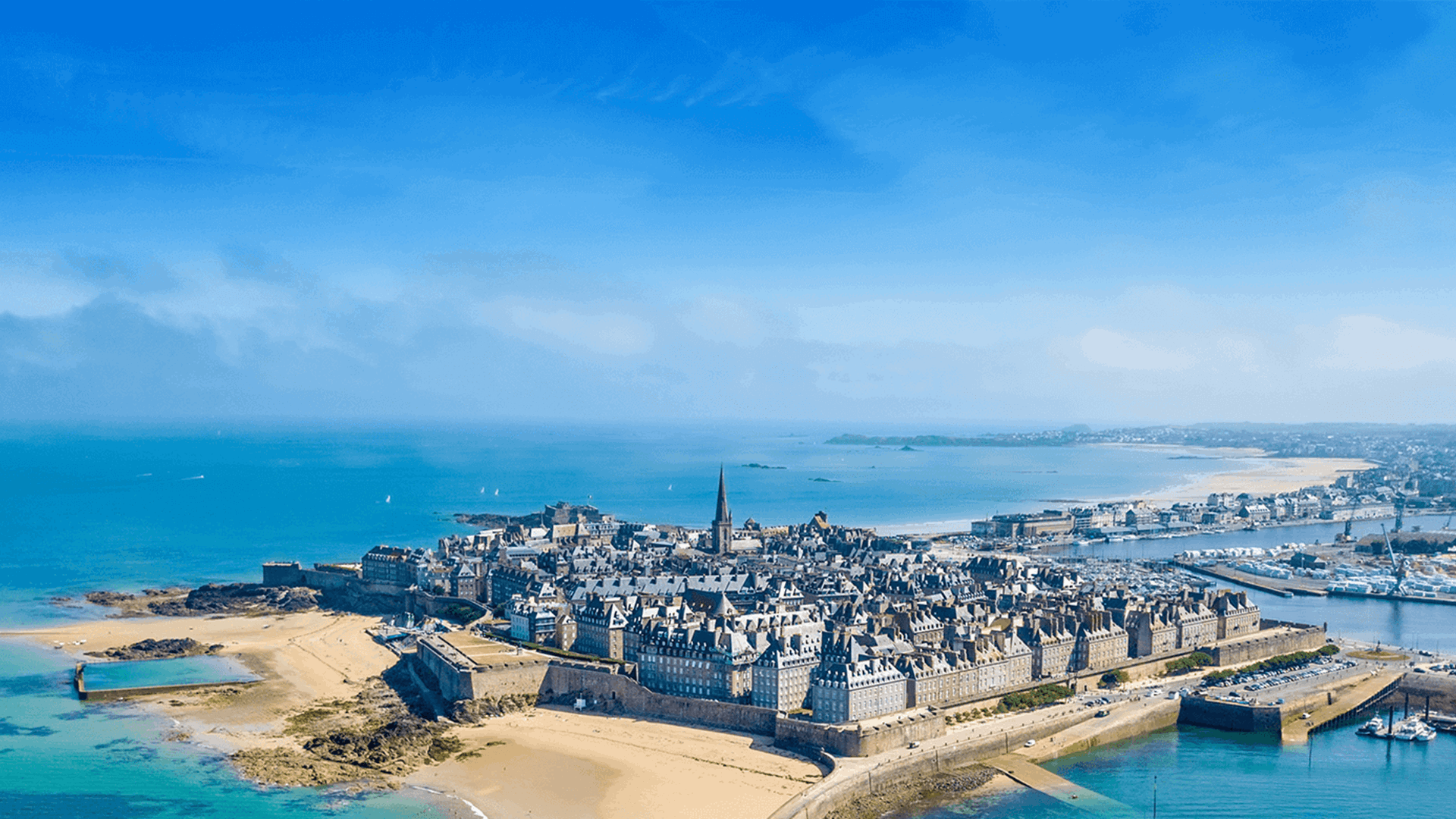 1920x1080 Saint Malo France Wallpaper