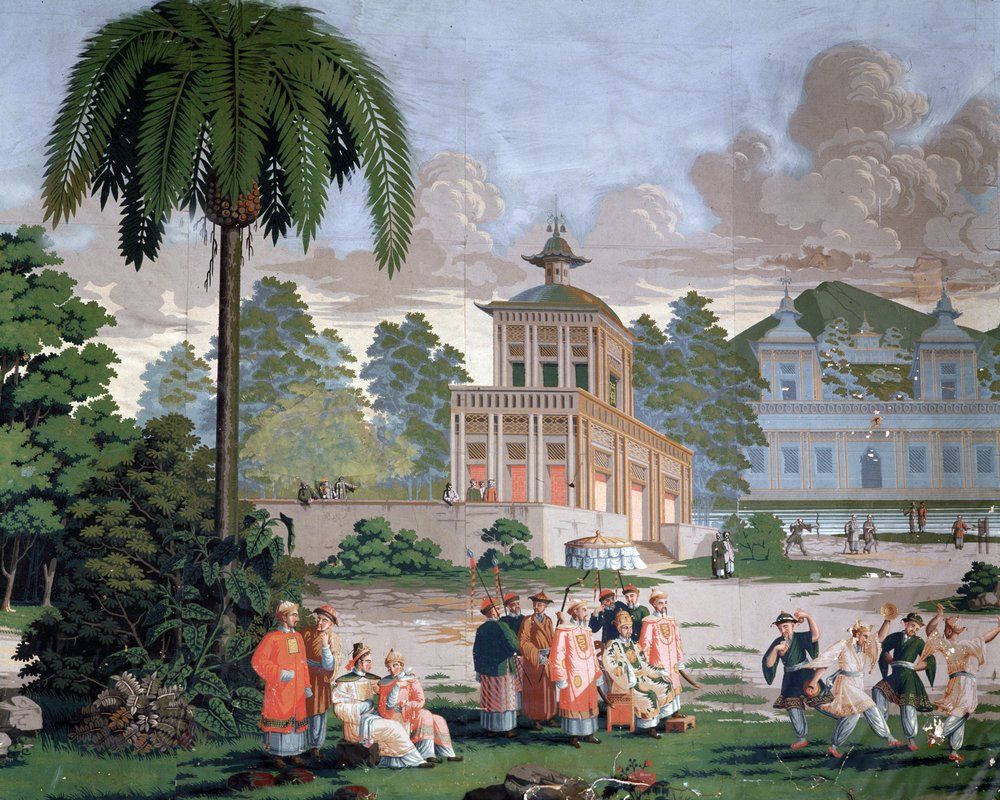 1000x800 Chinoiserie in the Hotel de Plouer in Saint Malo