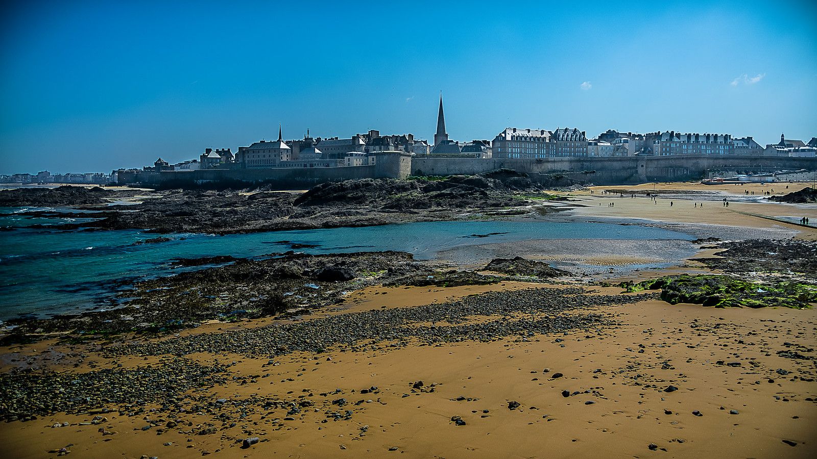1600x900 SAINT MALO. SAINT MALO Vue Du Grand Bé / SAINT MAL
