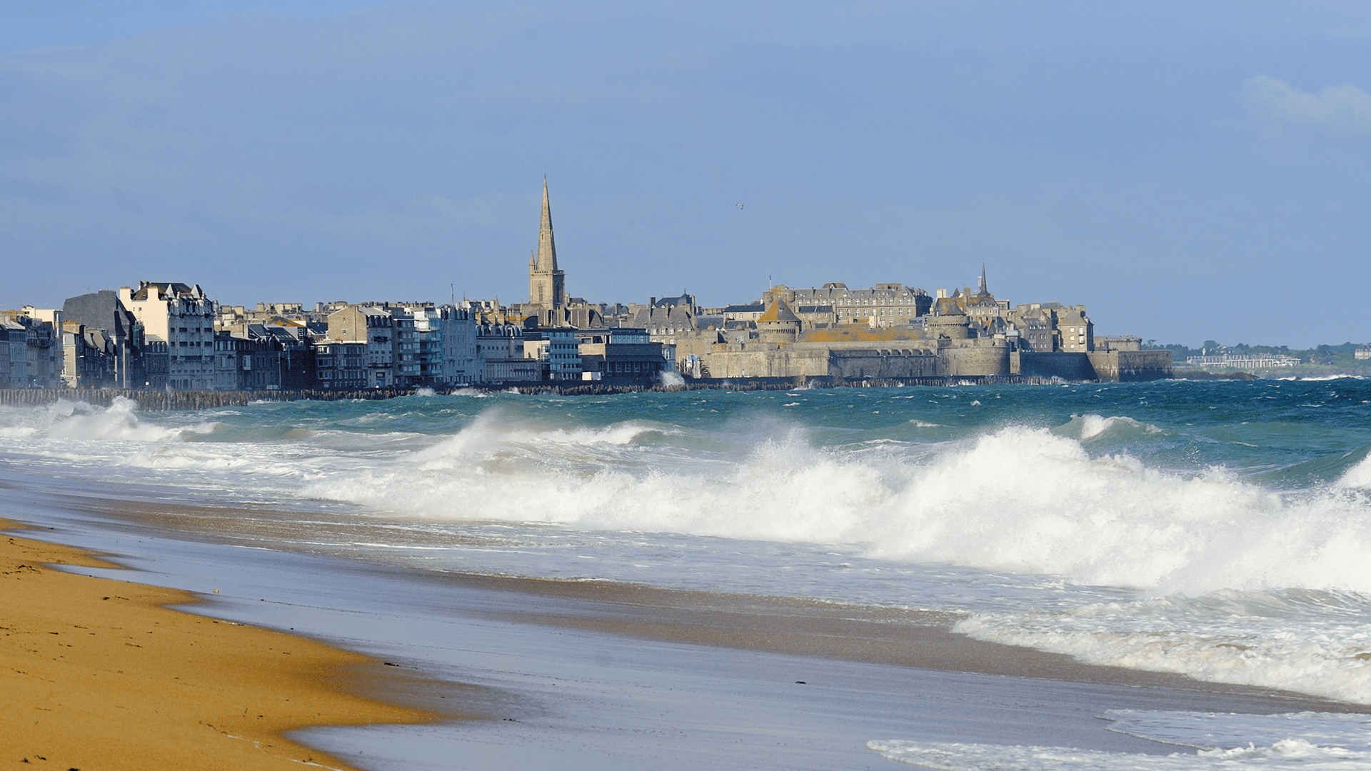 1920x1080 Saint Malo, The Emerald Coast, Bri. Ports De Saint Malo & Cancale