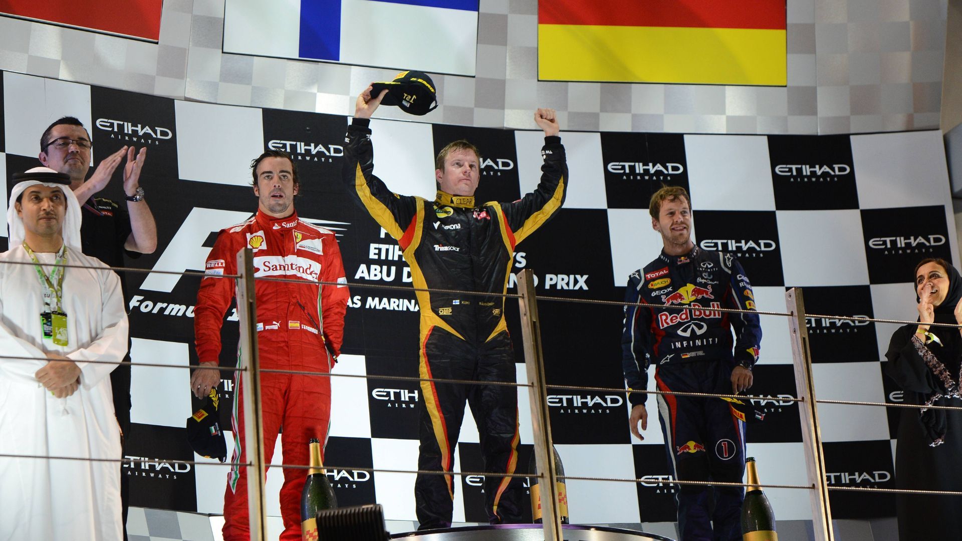 1920x1080 Only Once Has a Driver Secured a Podium Starting Outside the at the Abu Dhabi GP