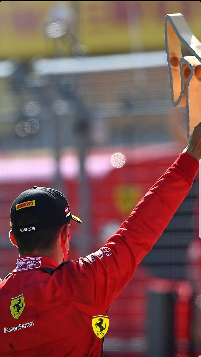 800x1417 1440x900px, 720P free download. Charles AustrianGP, austria, austriangp, charles leclerc, ferrari, podium, redbull ring, HD phone wallpaper