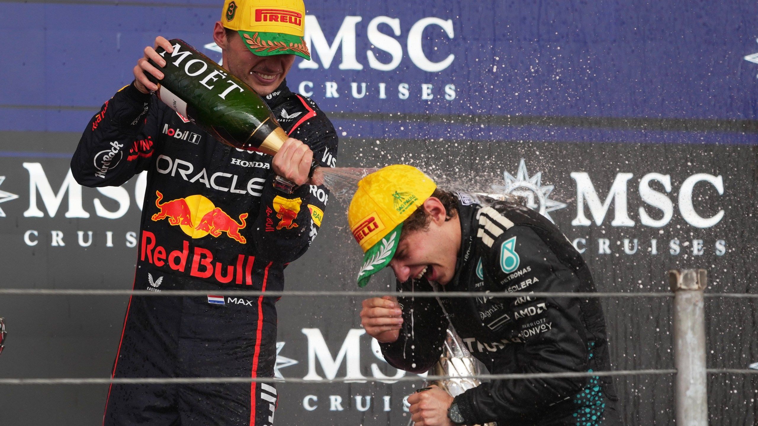 2560x1440 Norris wins Formula 1's Brazilian Grand Prix to extend his lead with 3 races left. KRQE News 13