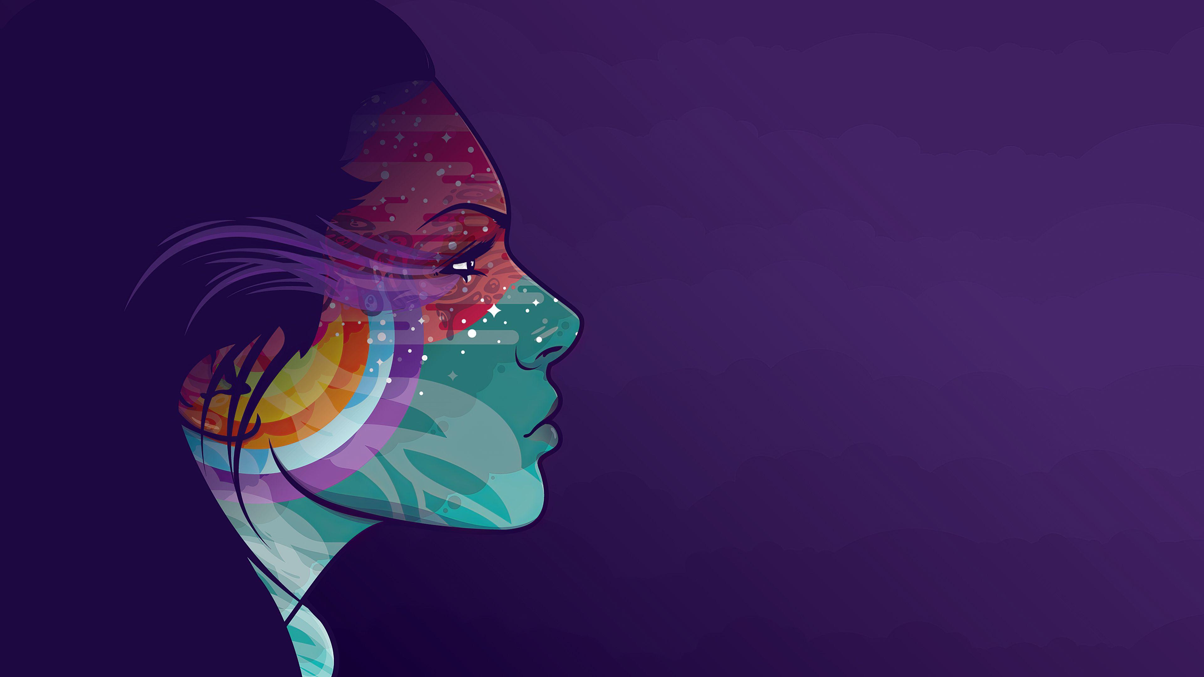 3840x2160 Girl Face Tattoo 4k, HD Artist, 4k Wallpaper, Image, Background, Photo and Picture