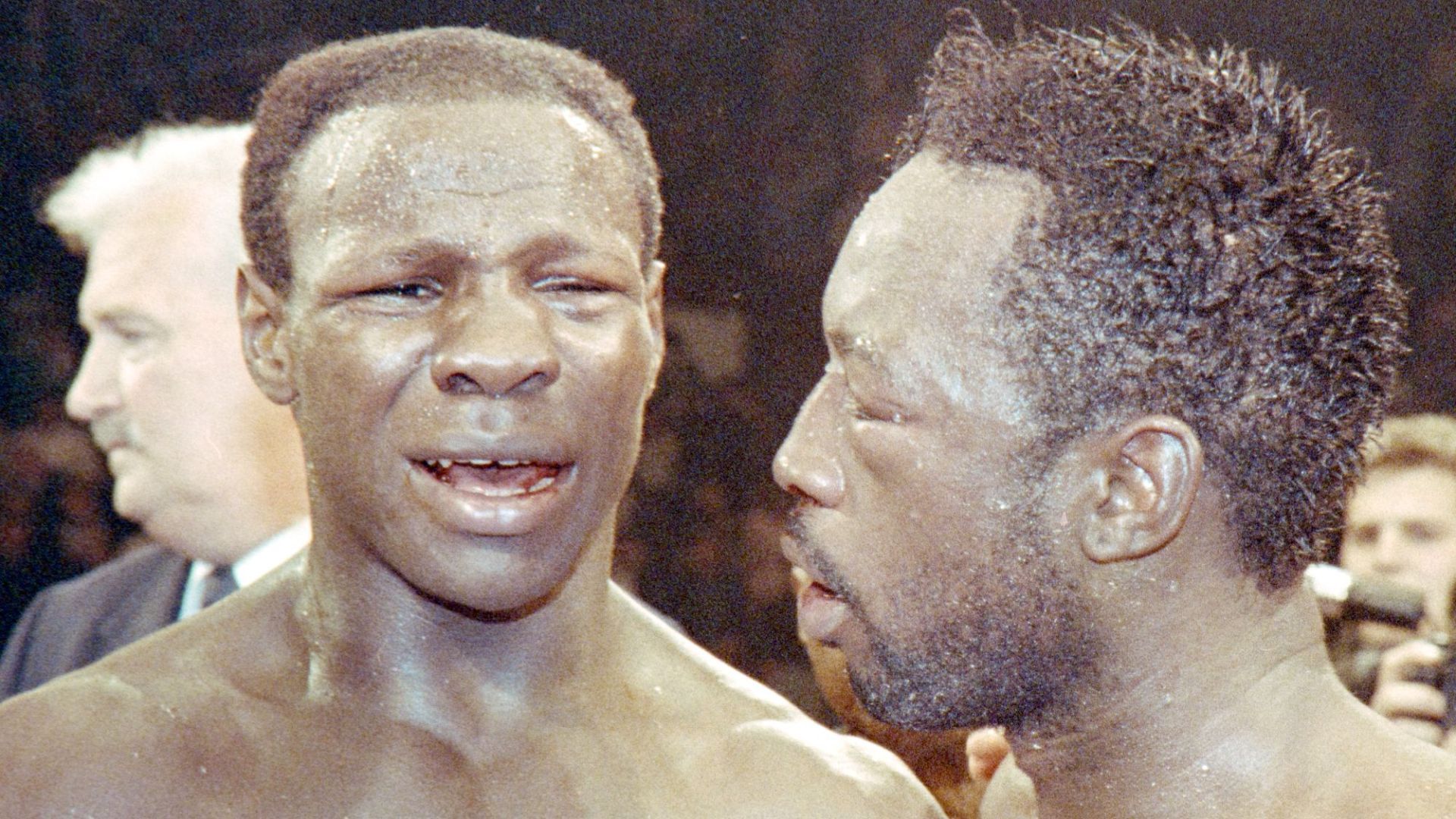 1920x1080 No two men should have to go through that' Eubank vs Nigel Benn was so brutal his coach didn't want the rematch