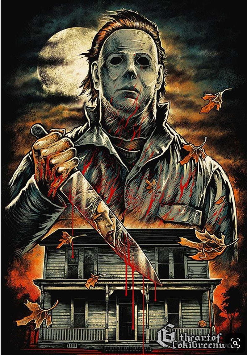 800x1151 HD cool michael myers wallpaper
