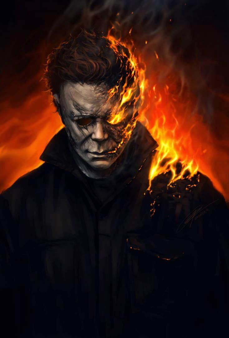 735x1087 Best Micheal Myers Home Screen for any device let's see em