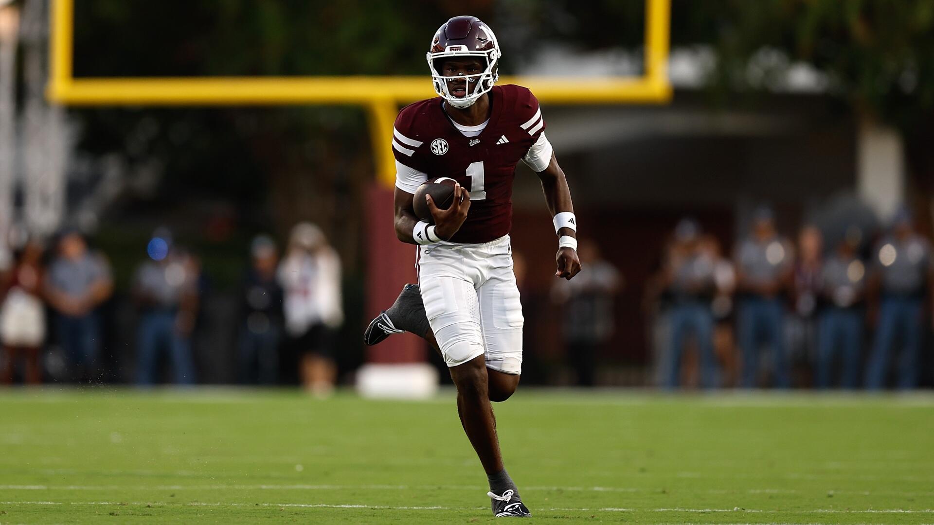 1920x1080 Names You Need to Know: Mississippi State QB Kamario Taylor