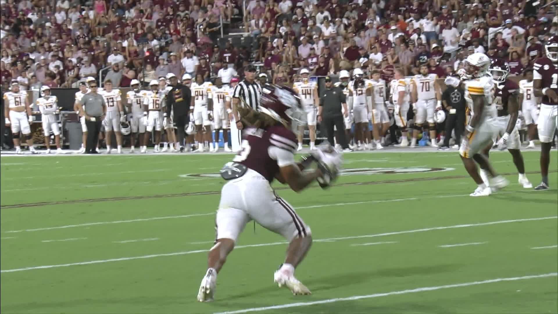 1920x1080 Kamario Taylor Connects For 10 Yard TD Pass