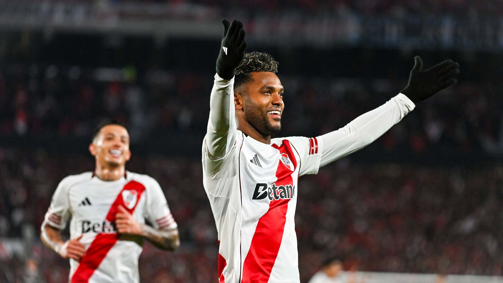 1920x1080 EN VIDEO. Miguel Borja regresó al gol y se acerca a dos impresionantes récords en River Plate