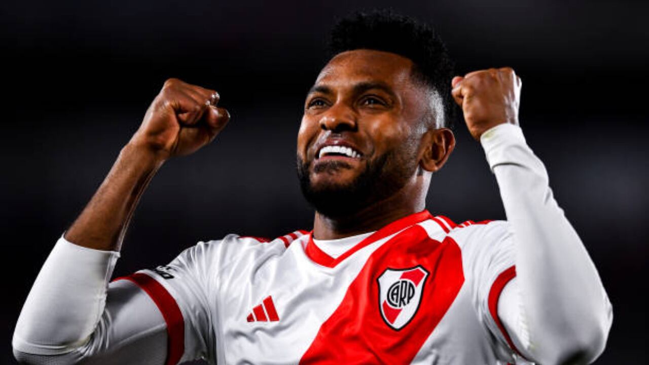 1280x720 Miguel Ángel Borja es viral por extraño golazo en River Plate; tendencia en Sudamérica País