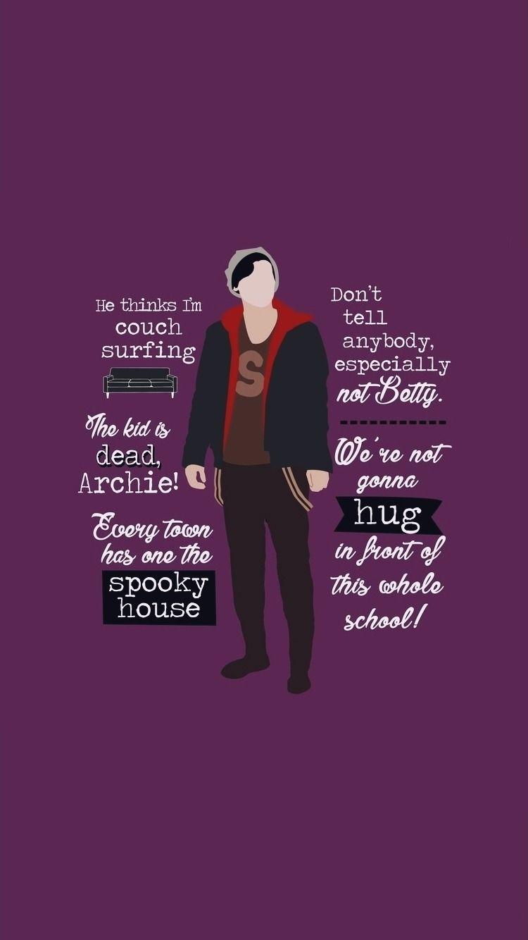 750x1334 Quote Cute Riverdale Wallpaper