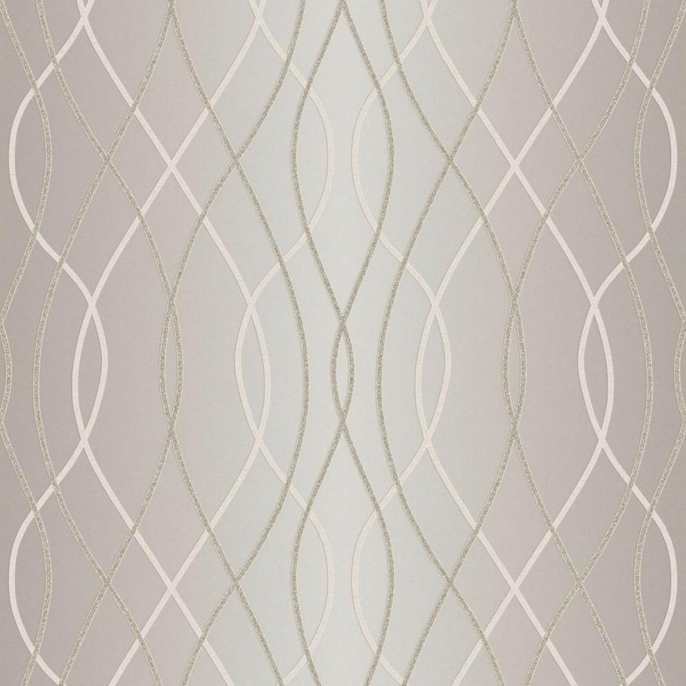 1000x1000 Graham & Brown Manhattan Taupe Wallpaper
