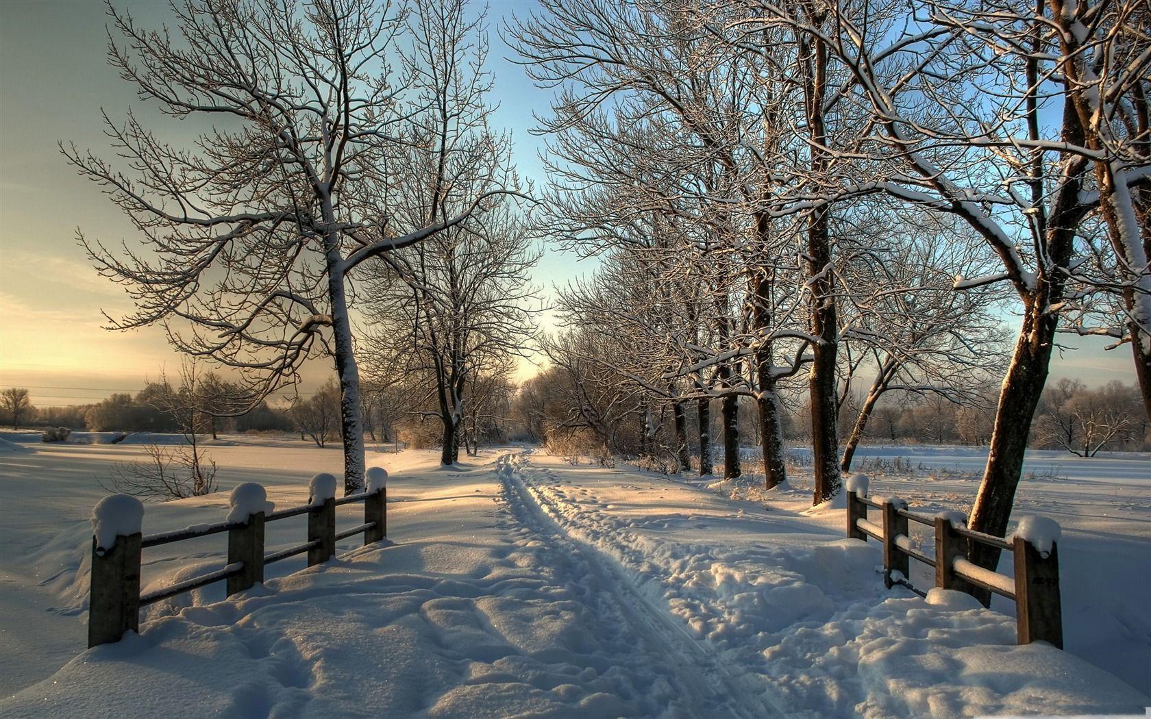 1680x1050 Country Christmas Wallpaper