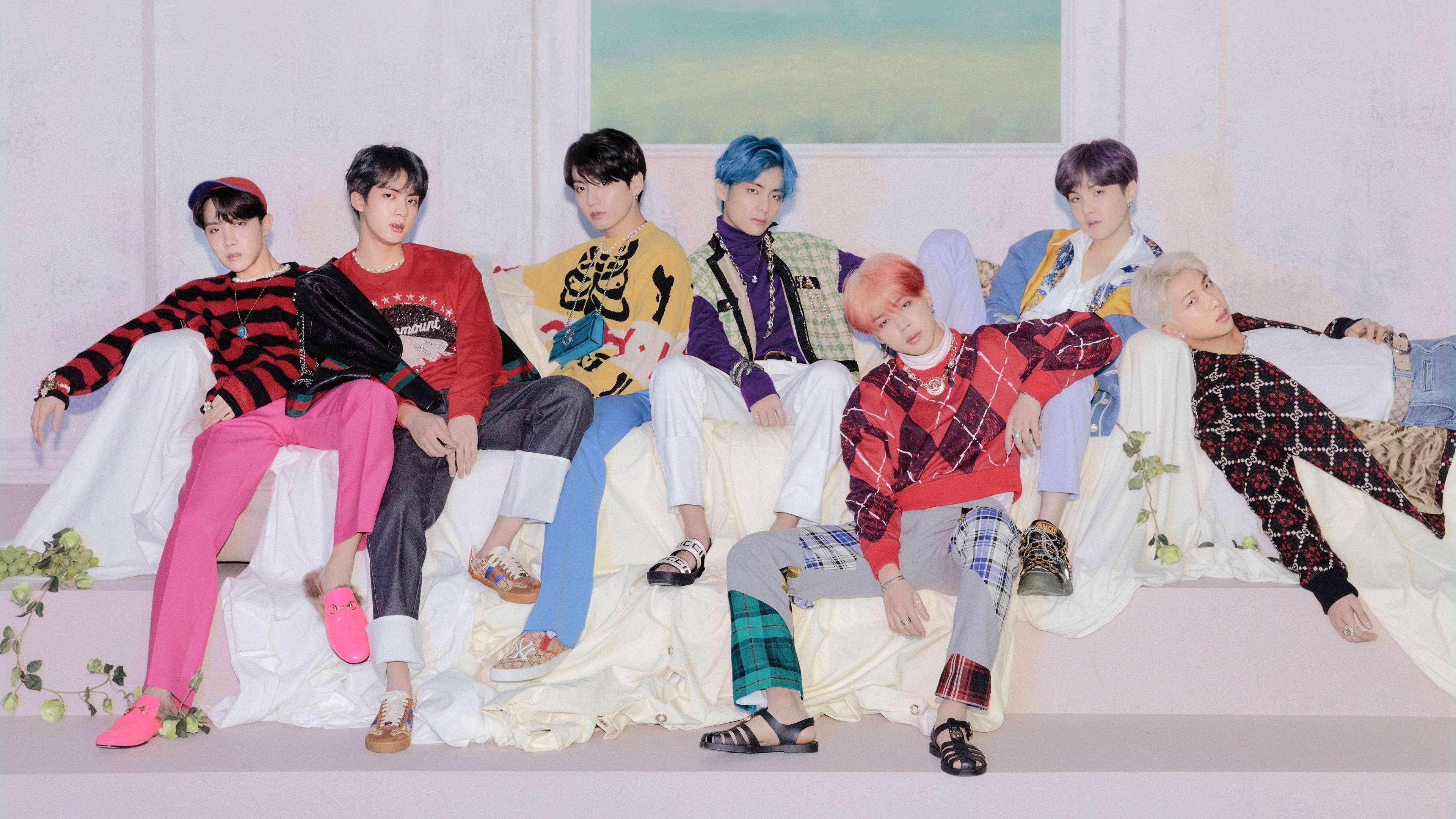 3840x2160 Wallpaper Desktop Bts